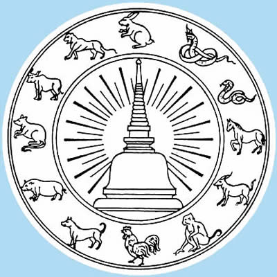 Nakhon Si Thammarat seal emblem province of Thailand