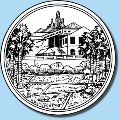 Phetchaburi seal emblem province of Thailand
